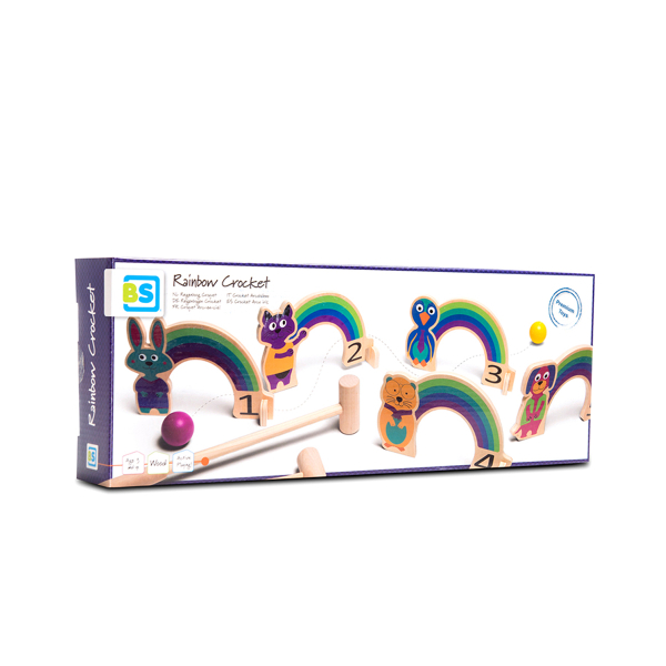 Παιχνίδι Δραστηριότητας Bs Toys Rainbow Croquet