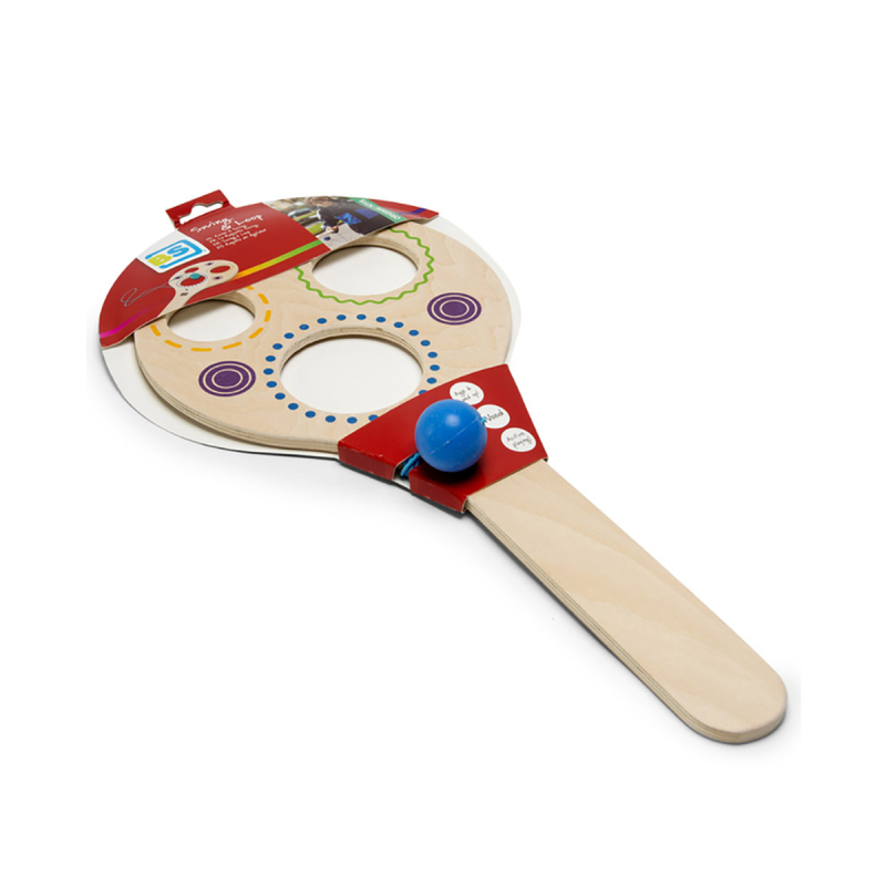 Ξύλινο Παιχνίδι Bs Toys Τρύπια Ρακέτα