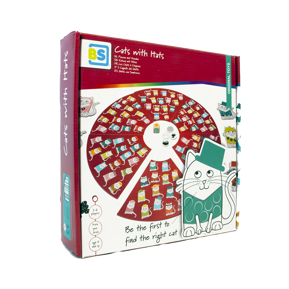 Επιτραπέζιο Παιχνίδι Bs Toys Cats In Hats Home Παιχνίδια Επιτραπέζια - Εκπαιδευτικά Spitishop