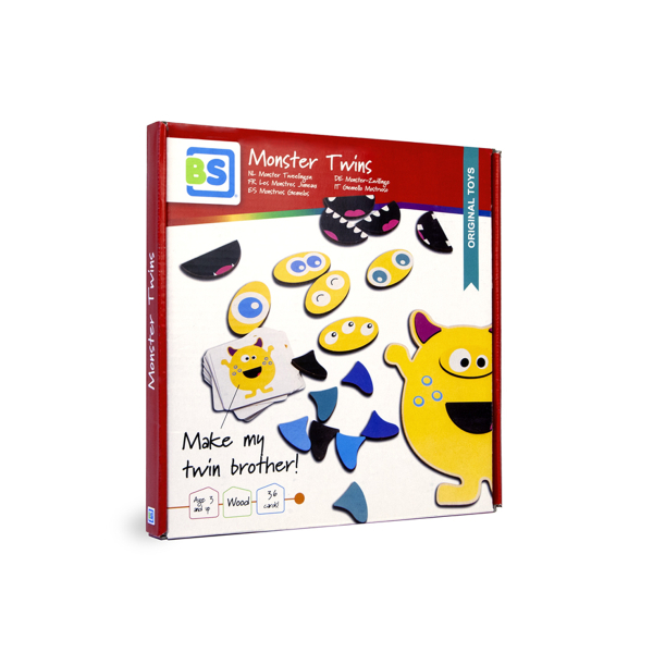 Εκπαιδευτικό Παιχνίδι Bs Toys Monster Twins