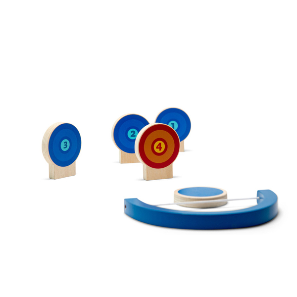 Ξύλινο Επιτραπέζιο Παιχνίδι Bs Toys Color Targets