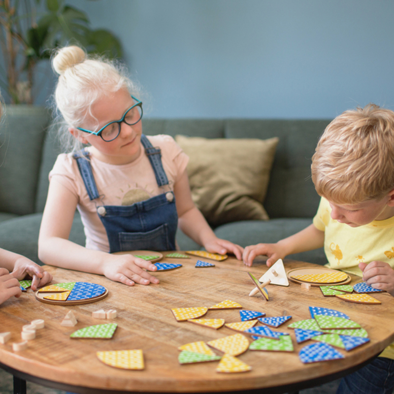 Ξύλινο Παιχνίδι Bs Toys Spin And Match