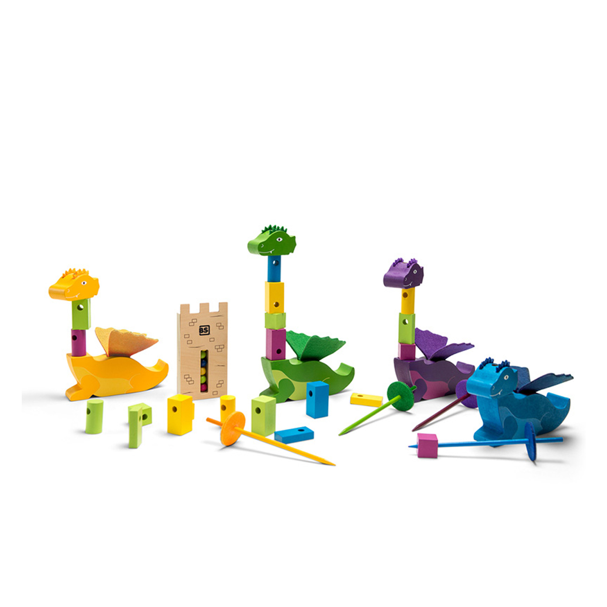 Ξύλινο Παιχνίδι Bs Toys Dragon’s Stack