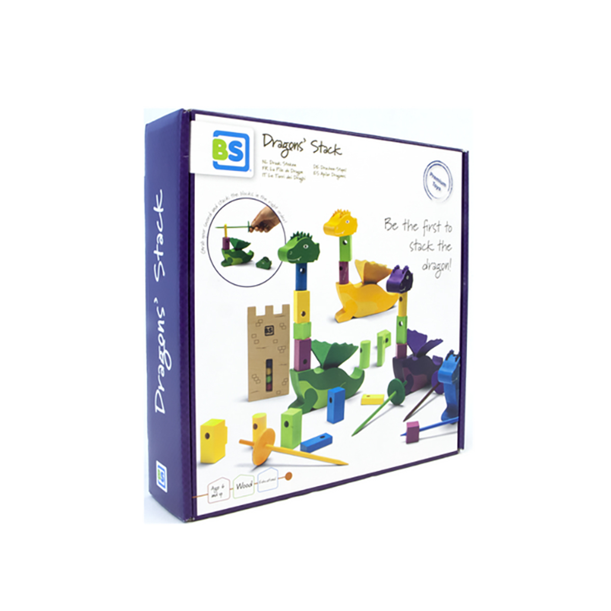 Ξύλινο Παιχνίδι Bs Toys Dragon&Apos S Stack Home Παιχνίδια Ξύλινα Spitishop