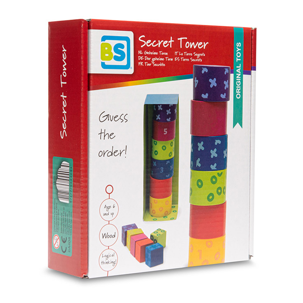 Ξύλινο Παιχνίδι Δραστηριότητας Bs Toys Secret Tower Home Παιχνίδια Επιτραπέζια - Εκπαιδευτικά Spitishop