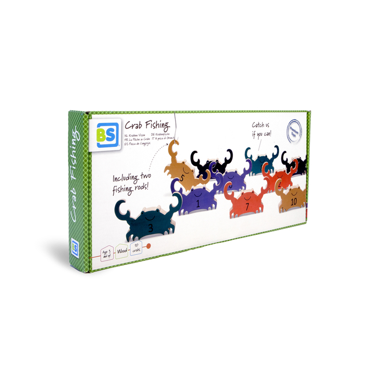 Ξύλινο Επιτραπέζιο Παιχνίδι Ψαρέματος Bs Toys Ψάρεμα Καβουριού Home Παιχνίδια Ξύλινα Spitishop