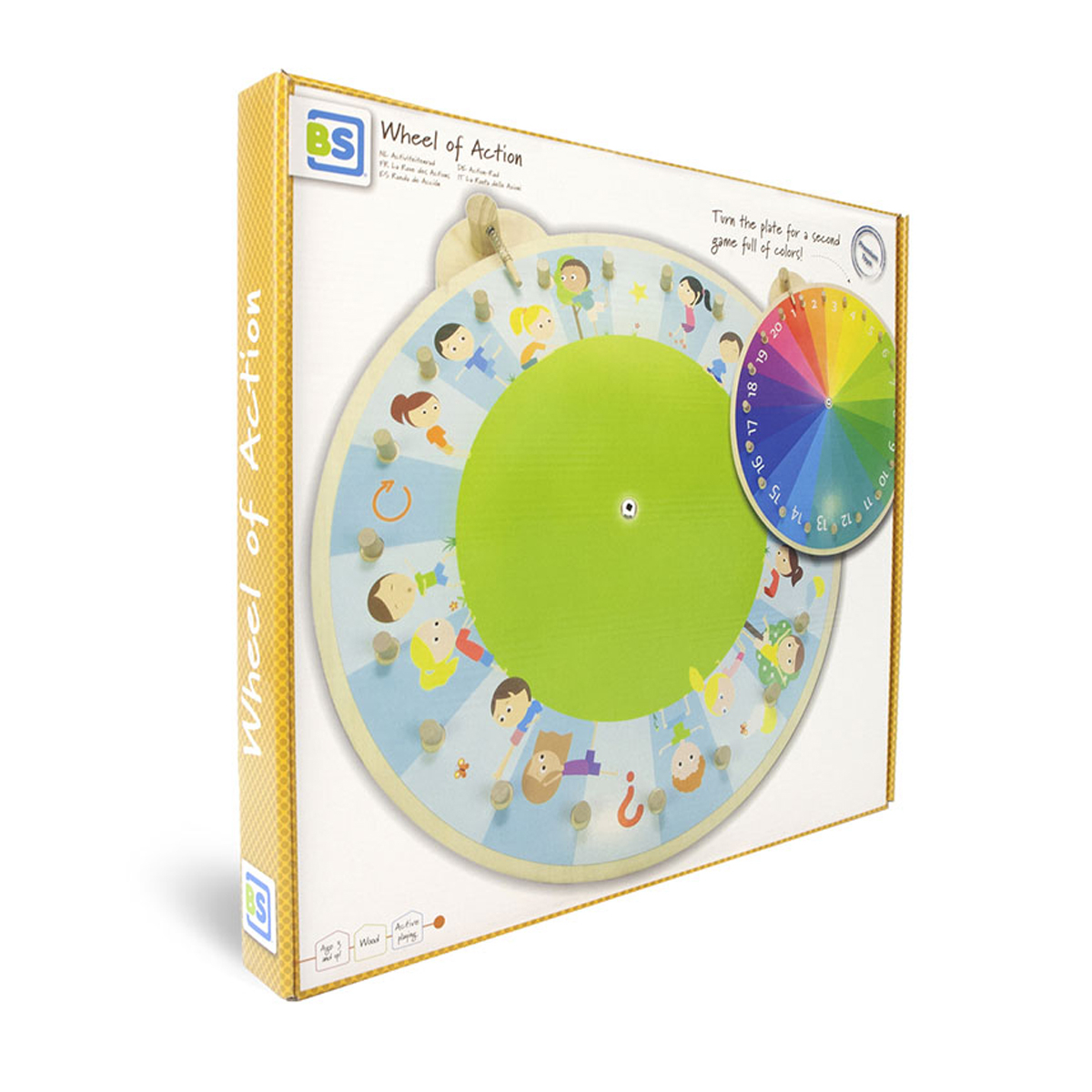 Ξύλινο Παιχνίδι Bs Toys Τροχός Παιχνιδιού Home Παιχνίδια Ξύλινα Spitishop