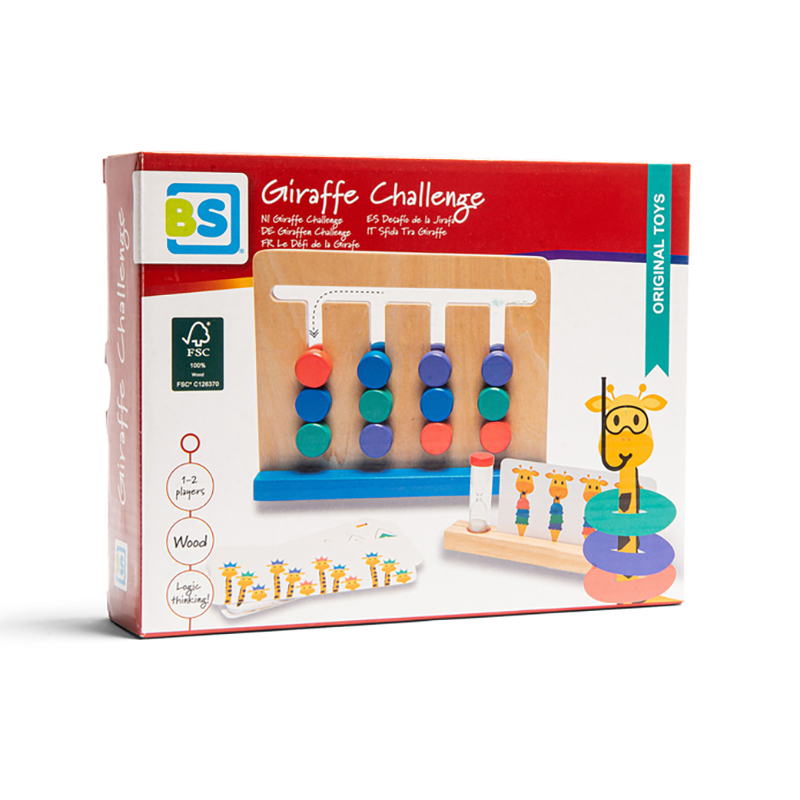 Ξύλινο Παιχνίδι Bs Toys Giraffe Challenge Home Παιχνίδια Ξύλινα Spitishop