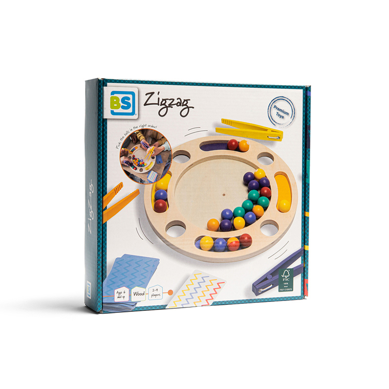 Ξύλινο Επιτραπέζιο Παιχνίδι Bs Toys Zigzag Home Παιχνίδια Ξύλινα Spitishop