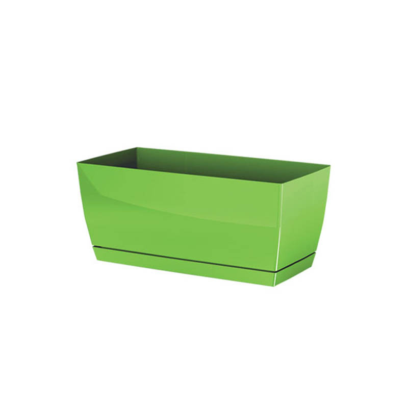 Ζαρντινιέρα Με Πιάτο (24x12x11) Marhome Coubi Case Λαδί 09-DUPP240-370U