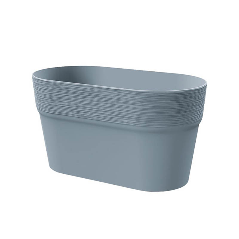 Ζαρντινιέρα (27.5x14.5x14.8) Marhome Furu Γκρι 09-DFA275-443U