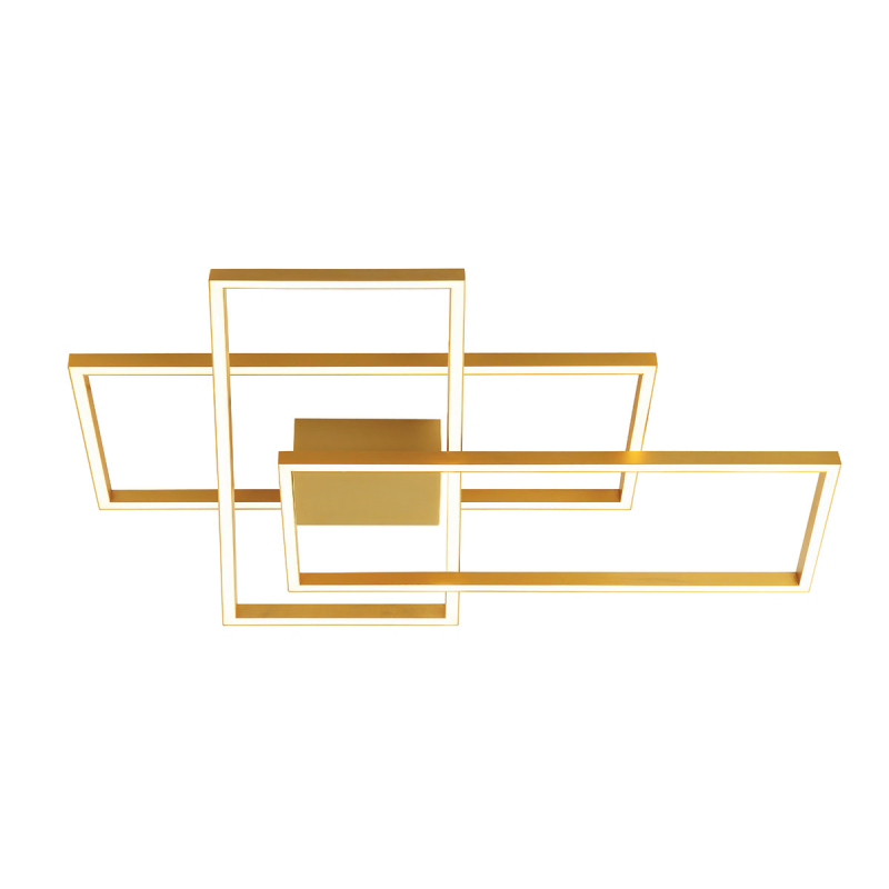 Φωτιστικό Πλαφονιέρα LED Dimmable Zambelis 2022 Gold Matt
