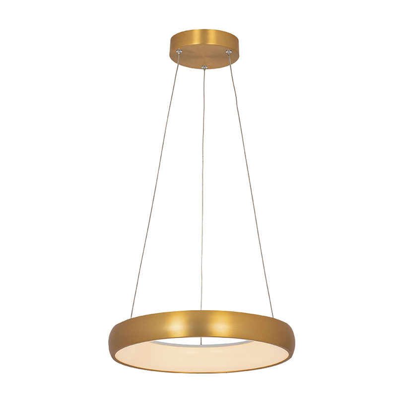 Φωτιστικό Οροφής LED Dimmable Zambelis 2046 Brushed Gold Matt