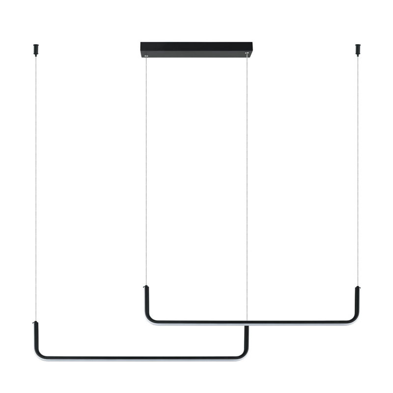 Φωτιστικό Οροφής LED Dimmable Zambelis 22010 Black Matt