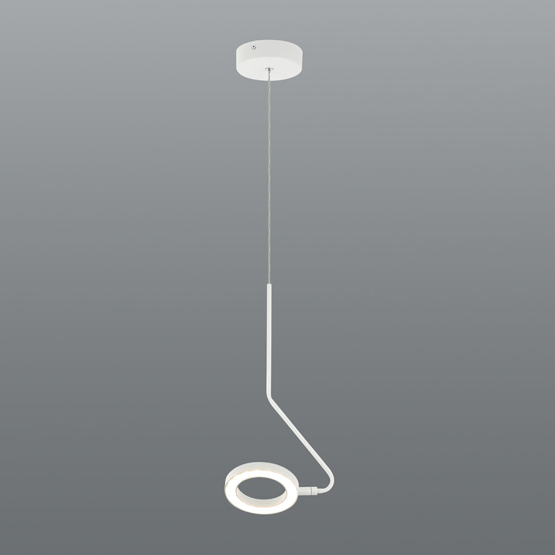 Φωτιστικό Οροφής Μονόφωτο LED Dimmable Zambelis 22044 White Matt