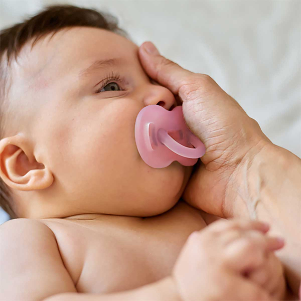 Πιπίλα Σιλικόνης Ανατομική 6-18Μ Suavinex All Mat Pink