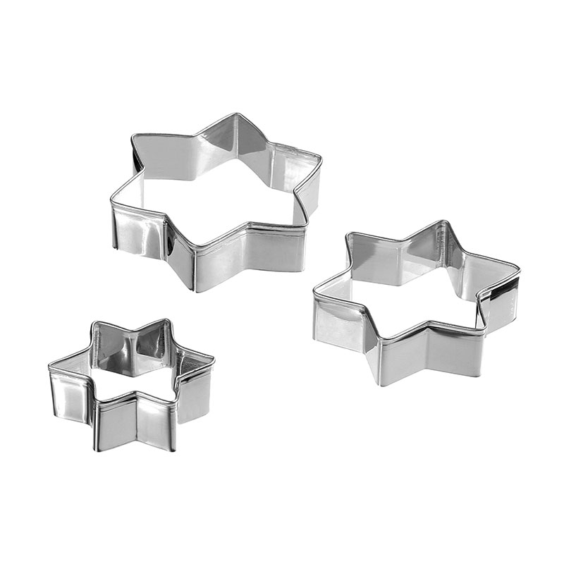 Κουπ Πατ Ανοξείδωτα (Σετ 3τμχ) F-V Silitop Etoile Gris 115200