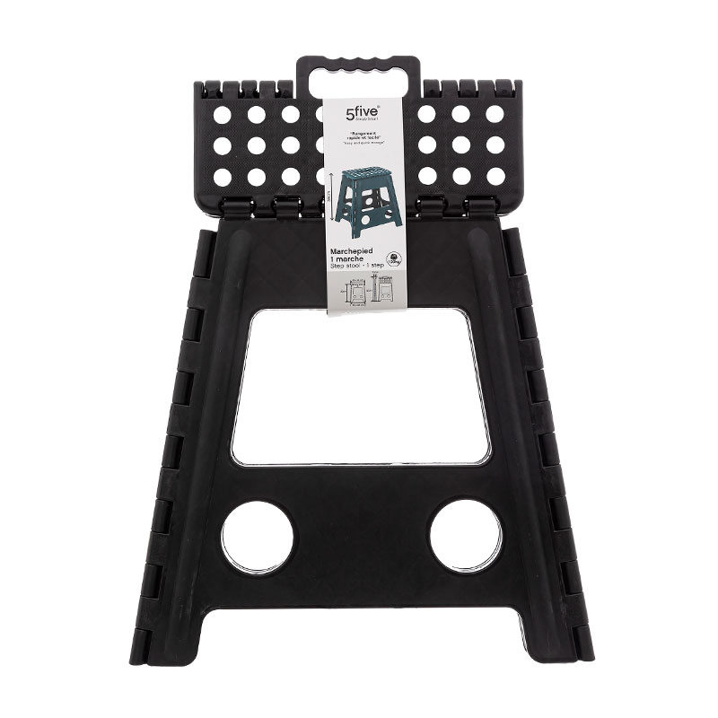 Πτυσσόμενο Σκαλοσκαμπό (29X22X39) F-V Stepstool Black 164790 Home Μπάνιο Βοηθήματα Μπάνιου Spitishop