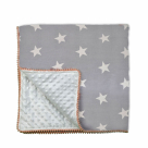 Κουβέρτα Minky Αγκαλιάς (90×90) Bebe Stars Star 3073