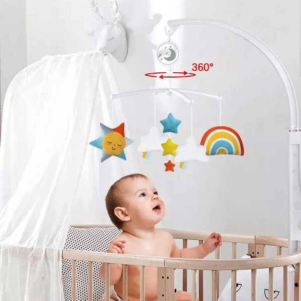 Μουσικό Μόμπιλε Bebe Stars Rainbow 854-100