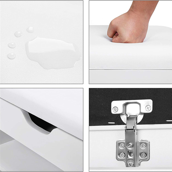 Παγκάκι Με Αποθηκευτικό Χώρο - Παπουτσοθήκη (80x30x44) Vasagle LHS30W