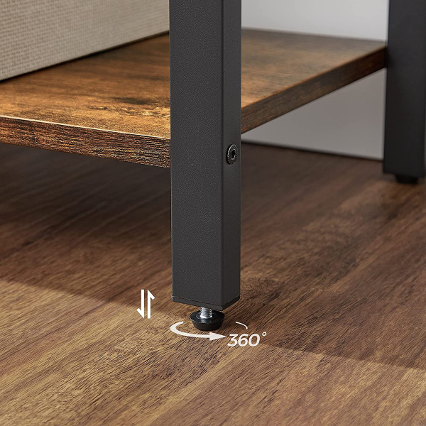 Ραφιέρα Δαπέδου 4 Θέσεων (66x30x120) Vasagle LLS60BX