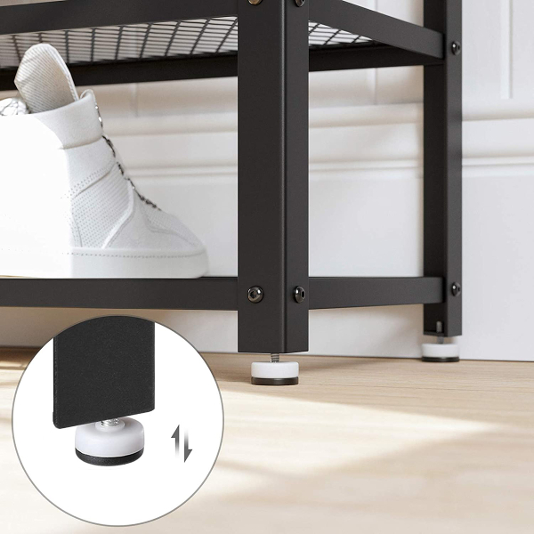 Παγκάκι Εισόδου - Παπουτσοθήκη 10 Θέσεων Με Πάγκο (100x30x45) Vasagle LBS078B01