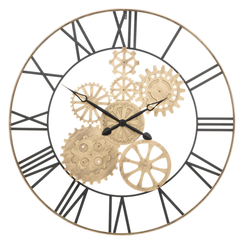 Ρολόι Τοίχου (Φ90) Αθόρυβο A-S Isae 187965