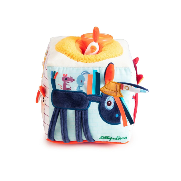 Κύβος Δραστηριοτήτων Με Ήχο Lilliputiens Φάρμα LΙ83156