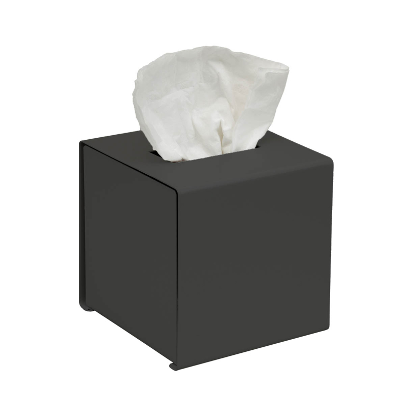 Θήκη Για Χαρτομάντηλα Κύβος Pam & Co 124 Anthracite Matt