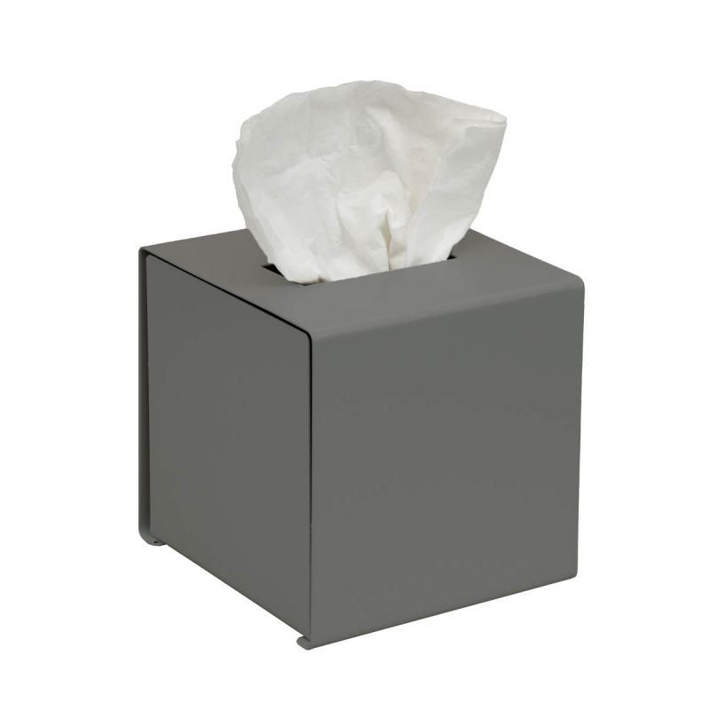 Θήκη Για Χαρτομάντηλα Κύβος Pam & Co 124 Concrete Grey Matt