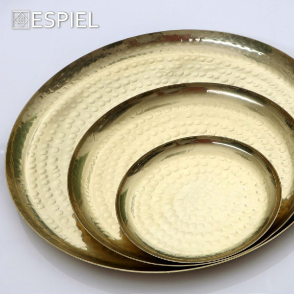 Δίσκος Διακόσμησης (Φ29.5x2) Espiel Pandora Gold LAK312K2