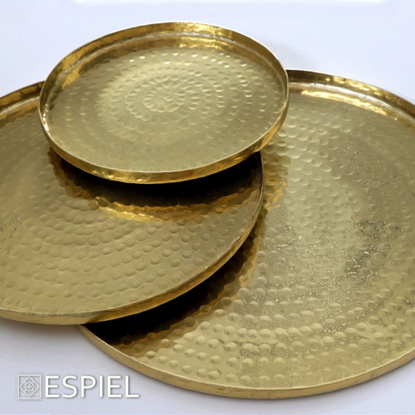 Δίσκος Διακόσμησης (Φ29.5x2) Espiel Pandora Gold LAK312K2