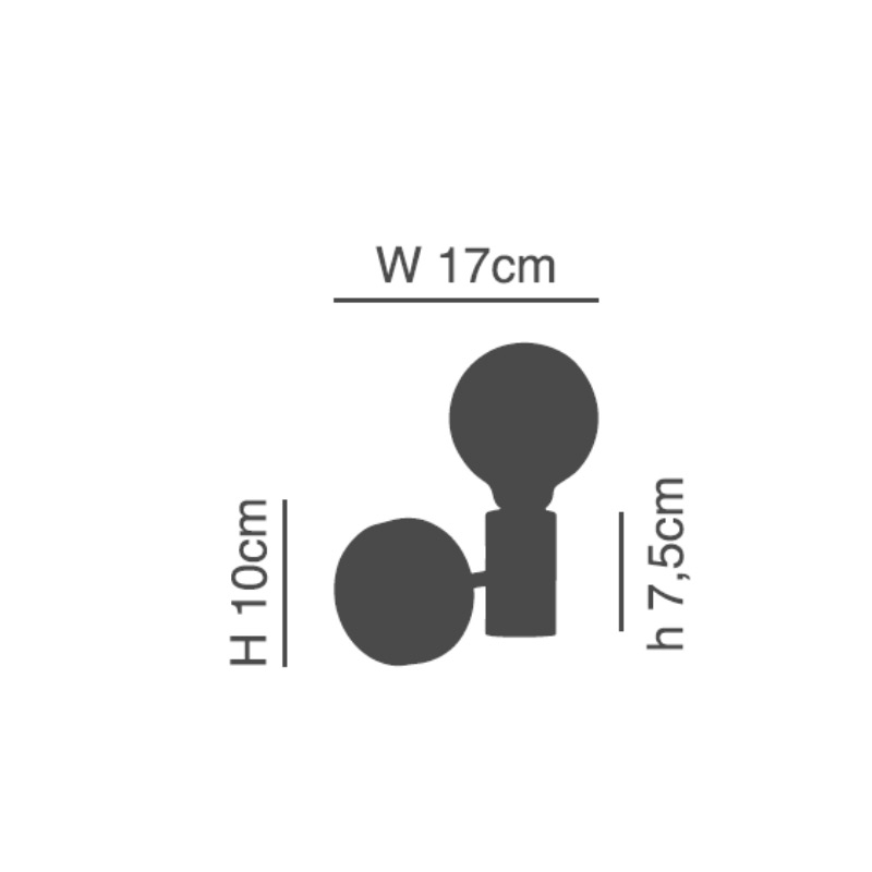 Απλίκα Τοίχου Homelighting Adept Tube 77-8251 Nickel Matt Home Φωτιστικά Spitishop