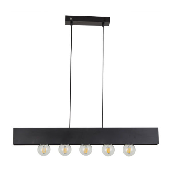 Φωτιστικό Οροφής Πολύφωτο Homelighting Tale 77-8254 Black