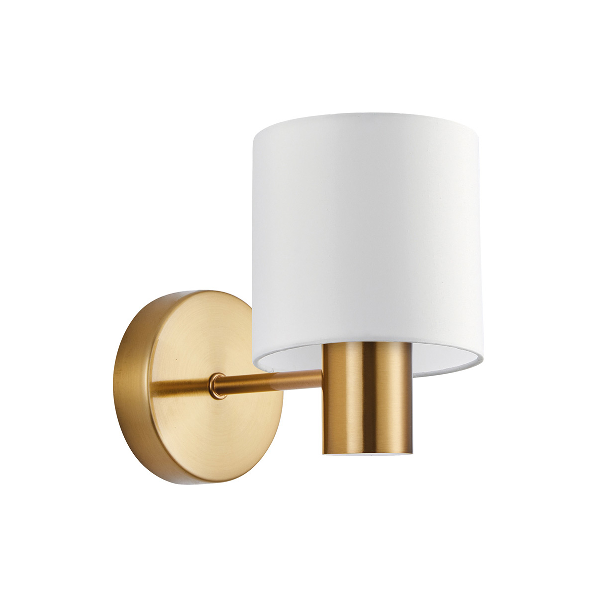 Απλίκα Τοίχου Homelighting 77-8304 Gold/White