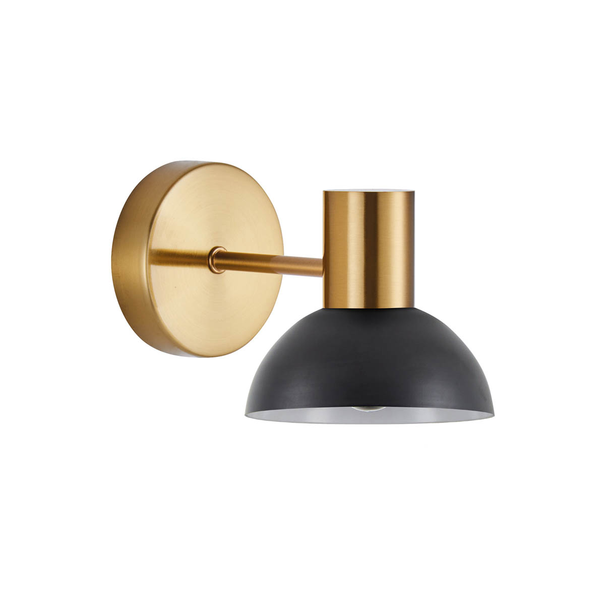 Απλίκα Τοίχου Homelighting 77-8309 Gold/Black