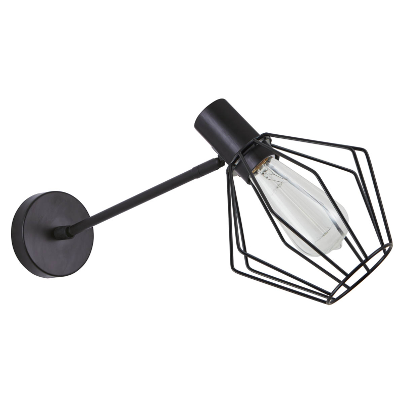 Απλίκα Τοίχου Homelighting 77-8321 Black