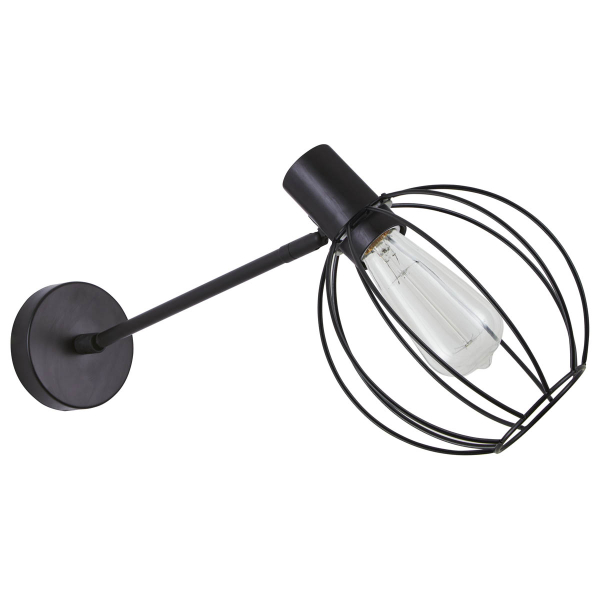 Απλίκα Τοίχου Homelighting 77-8322 Black