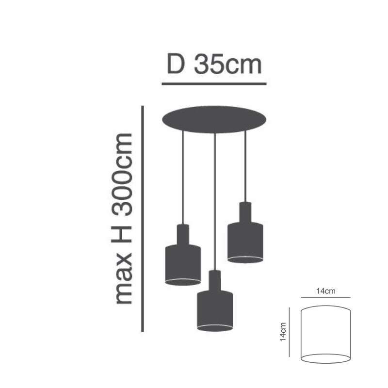 Φωτιστικό Οροφής Τρίφωτο Homelighting 77-8425 Nickel Grey Home Φωτιστικά Spitishop