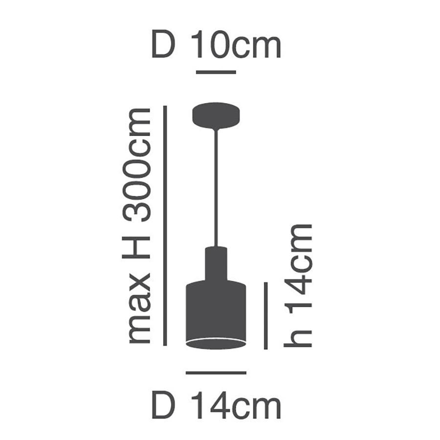 Φωτιστικό Οροφής Μονόφωτο Homelighting 77-8512 Black Grey Home Φωτιστικά Spitishop