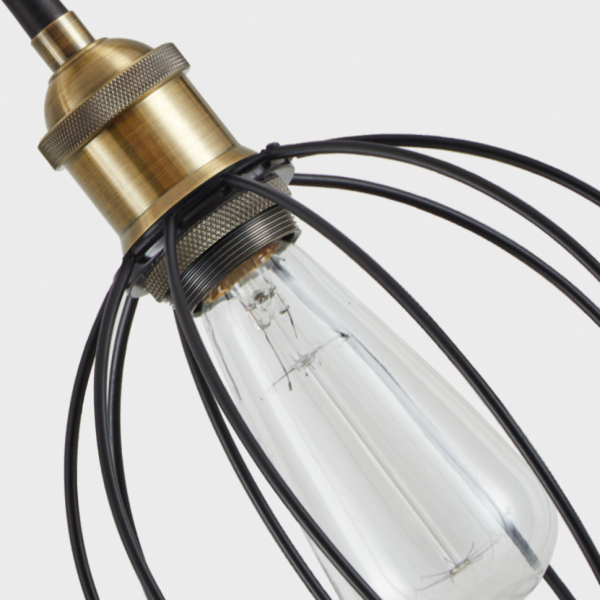 Φωτιστικό Οροφής Δίφωτο Homelighting 77-8713 Bronze