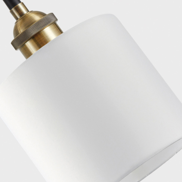 Φωτιστικό Οροφής Μονόφωτο Homelighting 77-8725 Bronze/White