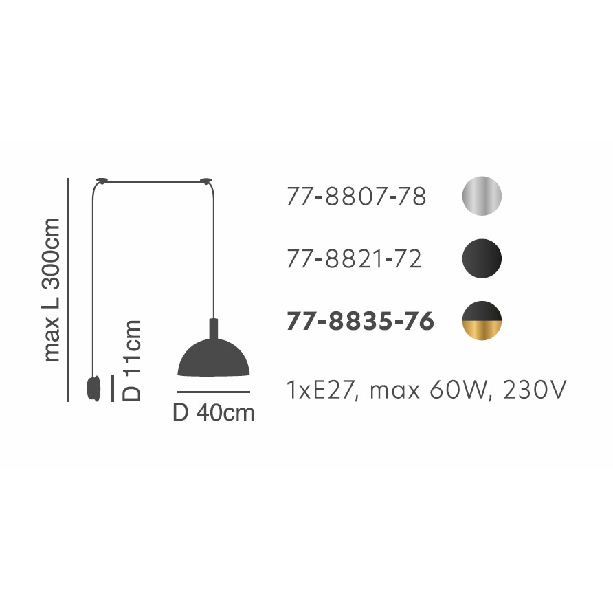 Απλίκα Τοίχου Homelighting 77-8807 Nickel Black Home Φωτιστικά Spitishop