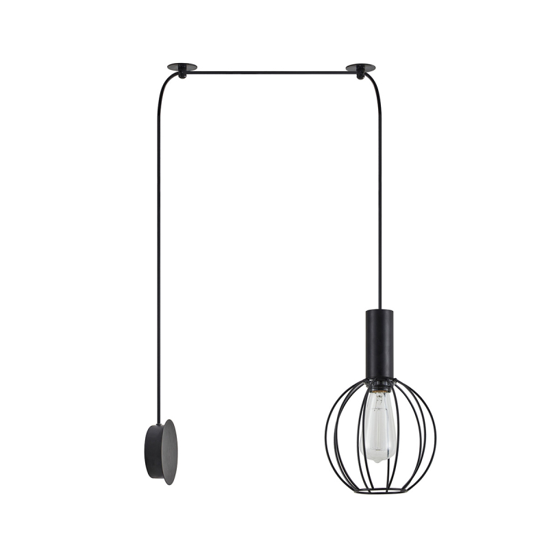 Απλίκα Τοίχου Homelighting 77-8814 Black