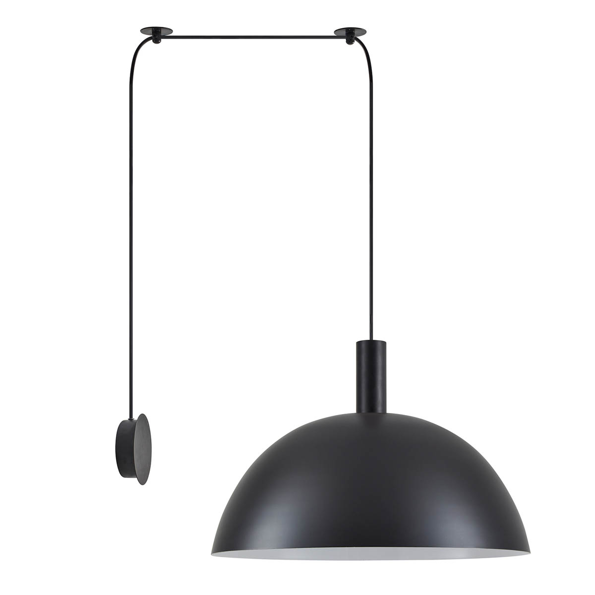 Απλίκα Τοίχου Homelighting 77-8822 Black