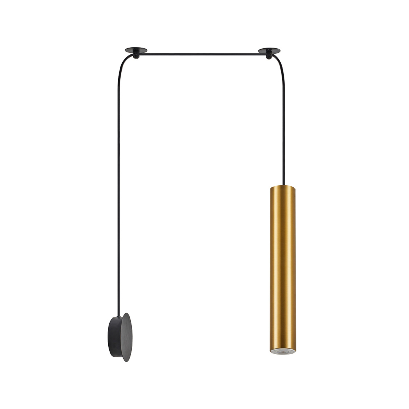 Απλίκα Τοίχου Homelighting Adept Tube 77-8904 Gold