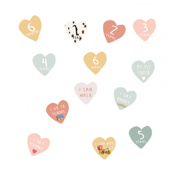 Αυτοκόλλητο Αναστημόμετρο Τοίχου Mimi'lou Liv MML-ART524