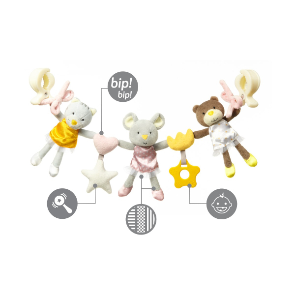 Κρεμαστό Παιχνίδι Δραστηριότητας BabyOno Μπαλαρίνες BN1441