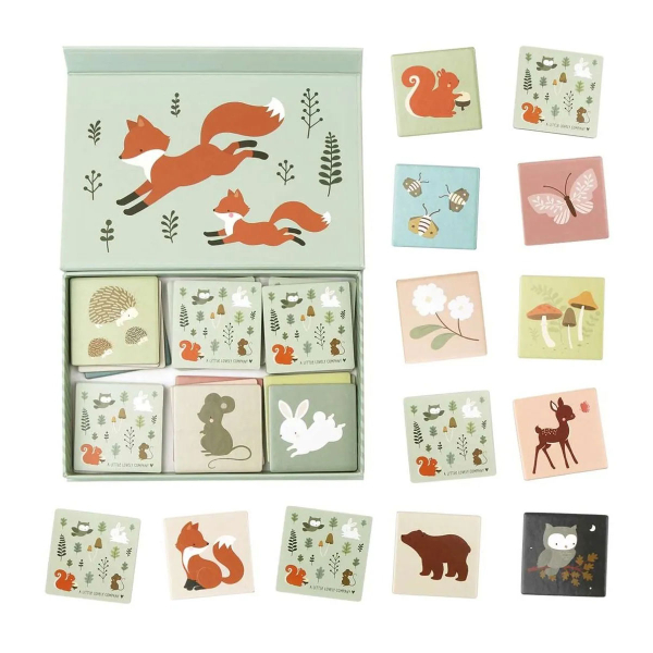 Παιχνίδι Μνήμης Α Little Lovely Company Forest Friends PGMEFF03